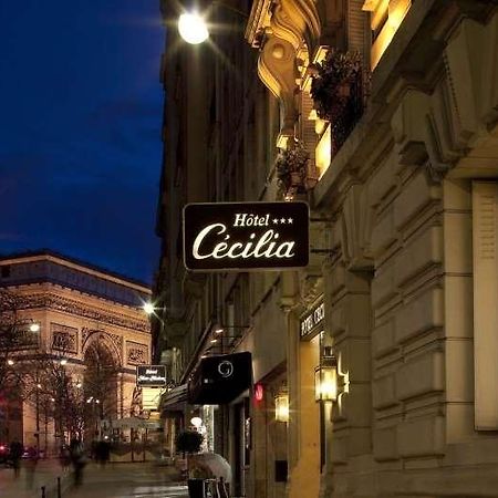 Hotel Cecilia Arc De Triomphe Paris Exterior foto
