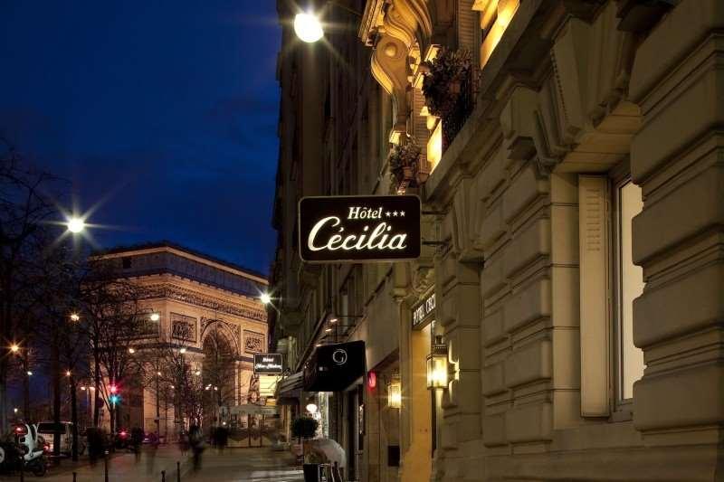 Hotel Cecilia Arc De Triomphe Paris Exterior foto